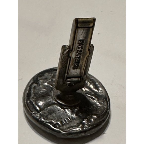 Vintage Alva Studios Greek Silver Coin Reproduction Cuff Links Wedding Formal - Picture 6 of 7